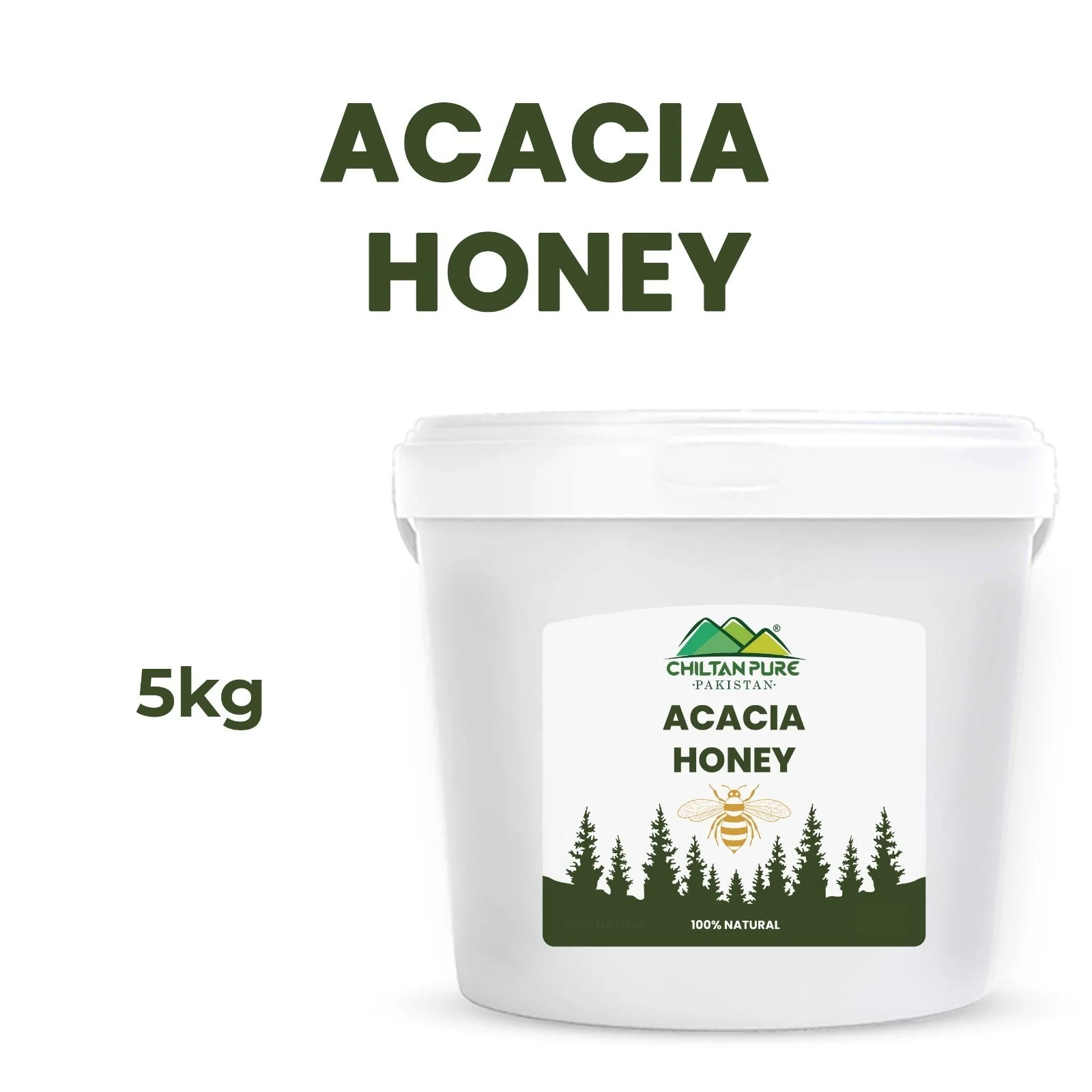 Acacia Honey  5kg Institutional Bulk For HORECA Family, Hotels, Restaurants, Catering ,Cafes