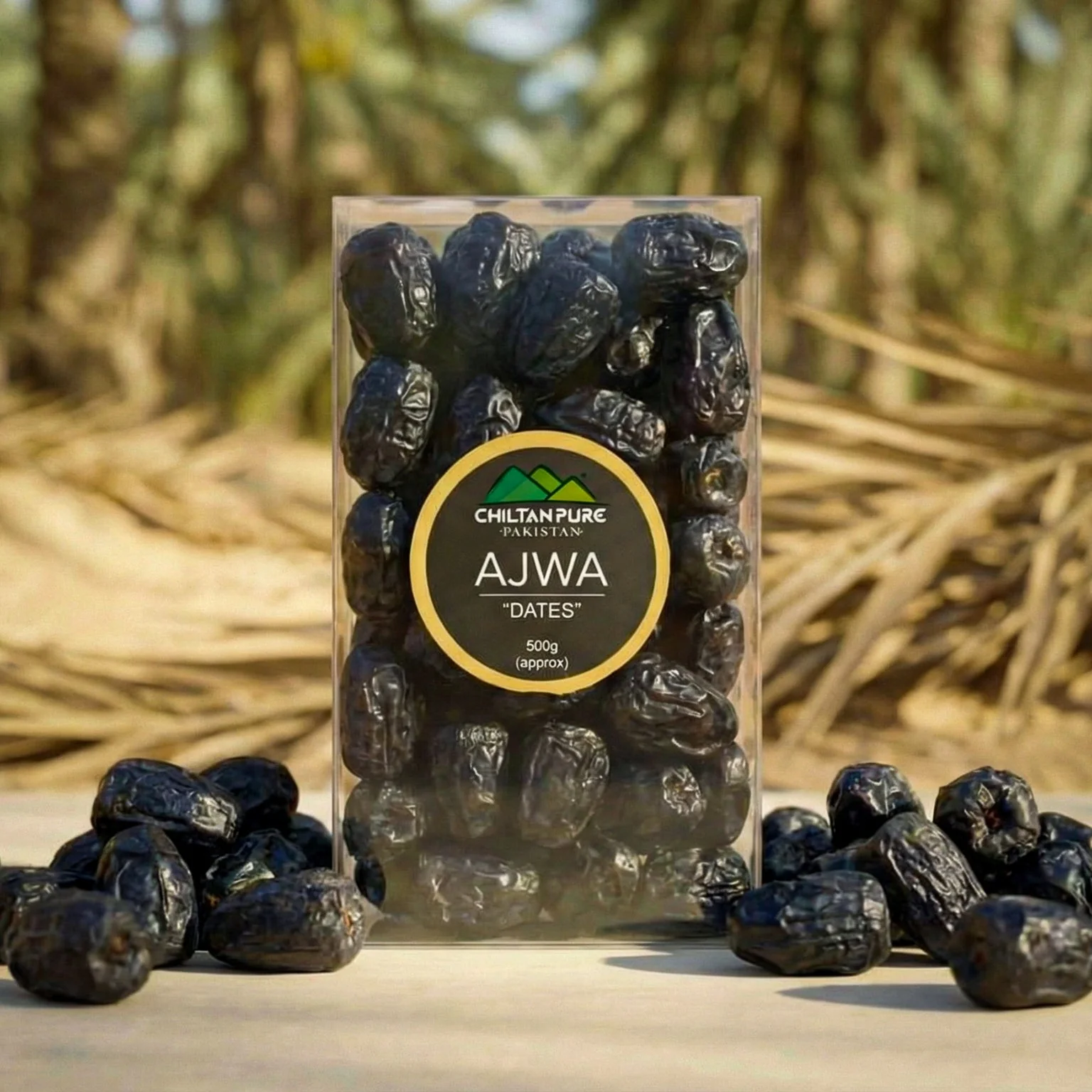 Ajwa Dates / Khajoor / عجوہ کھجور / Nature's Sweet Elegance for Exquisite Taste and Nutritional Delight - Image 2