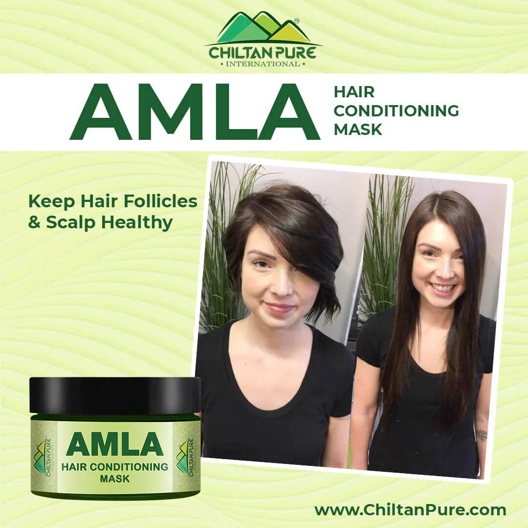 Amla Hair Conditioning Mask - Keep Hair Follicles Scalp healthy[آملہ] - Image 3