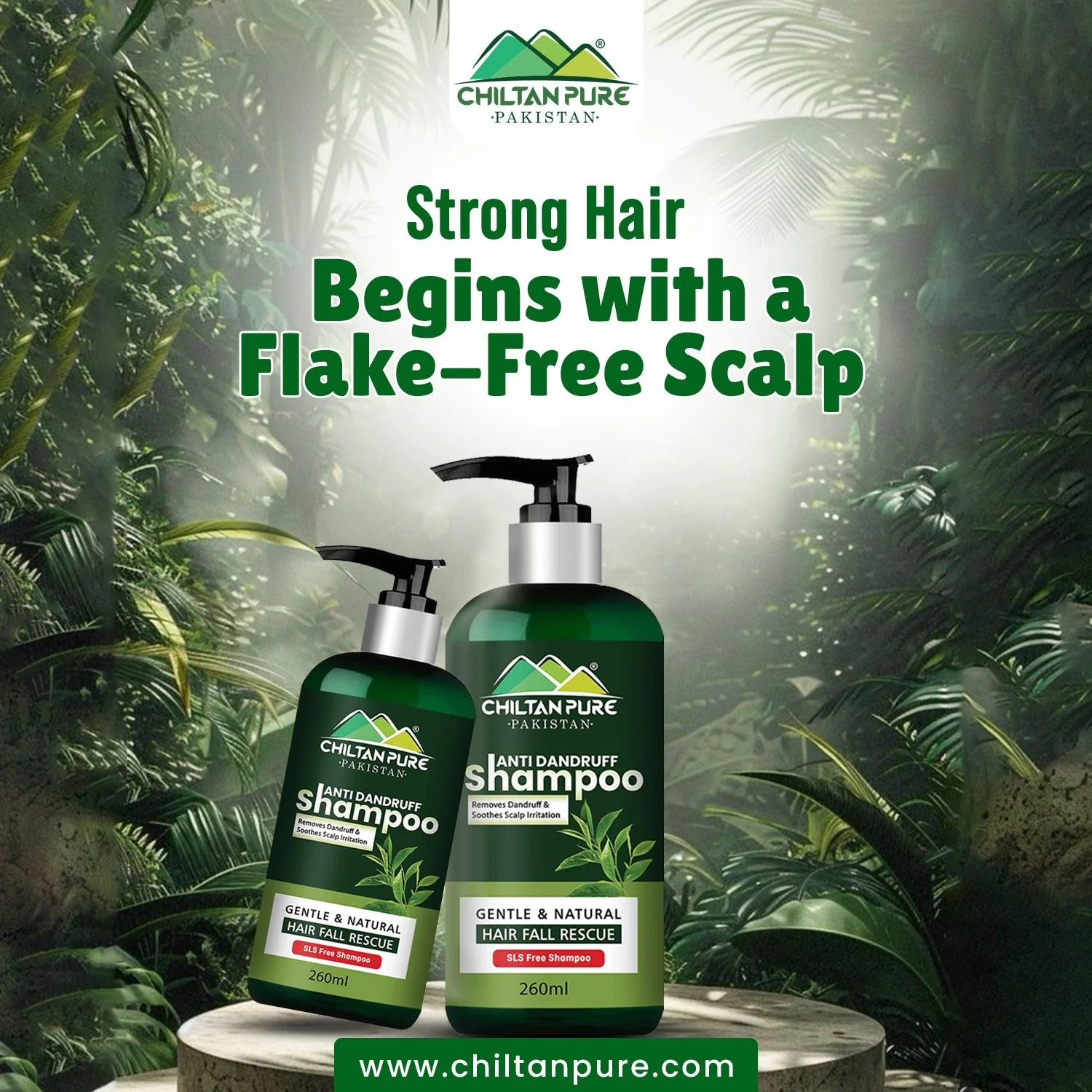 Anti Dandruff Shampoo – Strengthens Hair, Eliminate Wet Dandruff, Soothes Scalp Itching & Contains Anti-Dandruff Properties - Image 3