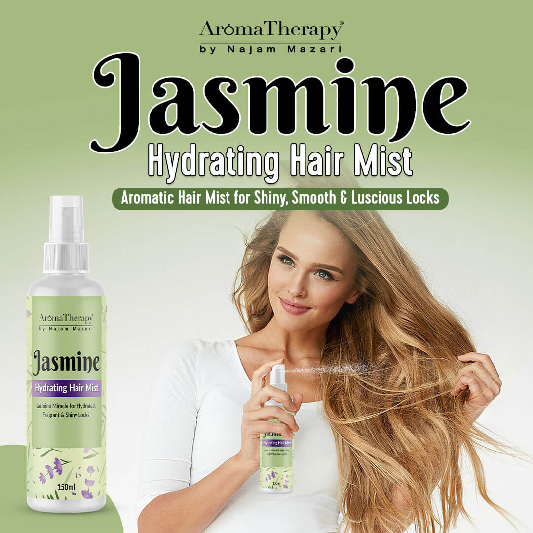 Jasmine Hydrating Hair Mist - Jasmine Miracle for Hydrated, Fragrant & Shiny Locks - 💯Organic - Image 3