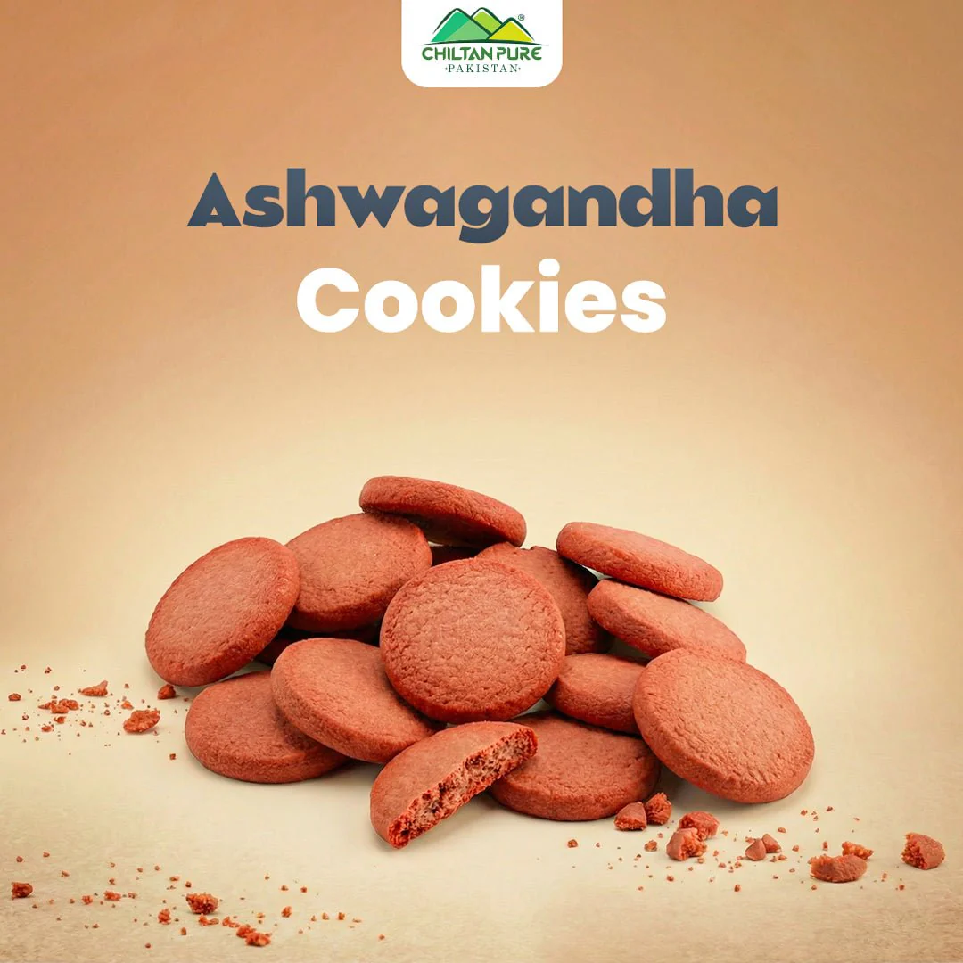 Ashwagandha Biscuit / Ashwagandha Cookies / Made With Organic Desi Butter, Bakery Biscuit - Image 2