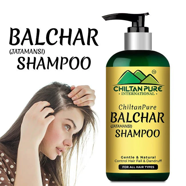 Balchar Shampoo - Effective Treatment for Alopecia, Reduces Hair Fall, Controls Dandruff, Makes Hair Shiny & Smooth