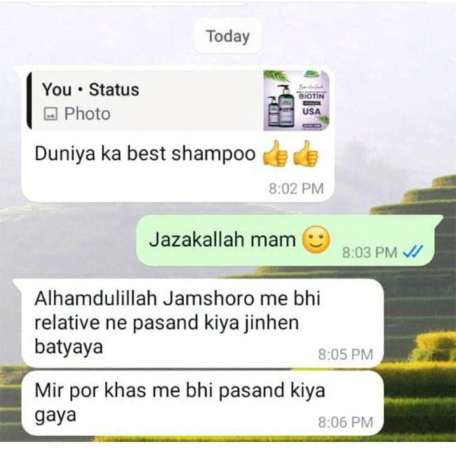 Biotin Shampoo In Pakistan – Hydrates Scalp, Promotes Healthy Hair Growth, Reduce Split Ends & Prevents Hair Breakage 260ml, Doctor's 👨‍⚕️ Recommended - Image 2
