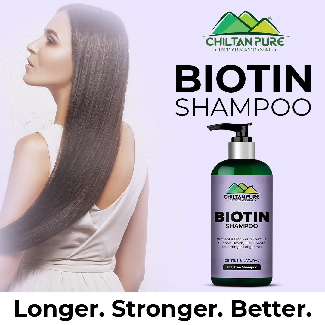 Biotin Shampoo In Pakistan – Hydrates Scalp, Promotes Healthy Hair Growth, Reduce Split Ends & Prevents Hair Breakage 260ml, Doctor's 👨‍⚕️ Recommended - Image 7