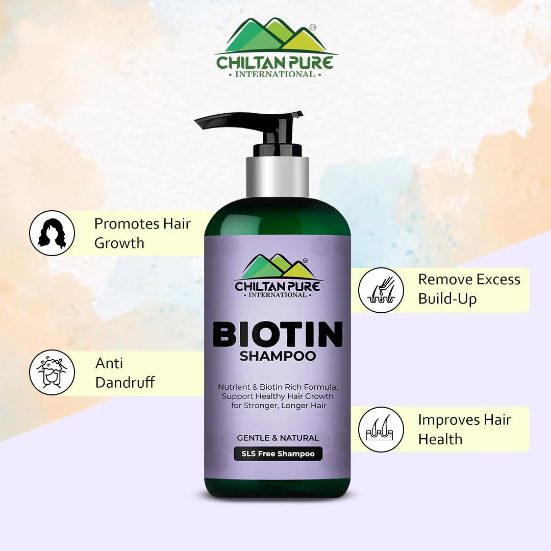 Biotin Shampoo In Pakistan – Hydrates Scalp, Promotes Healthy Hair Growth, Reduce Split Ends & Prevents Hair Breakage 260ml, Doctor's 👨‍⚕️ Recommended - Image 9