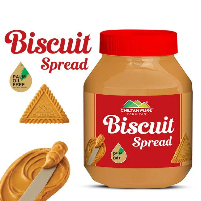 Biscuit Spread / Cookie Butter / 100% Palm Oil Free ( lotus biscoff spread )