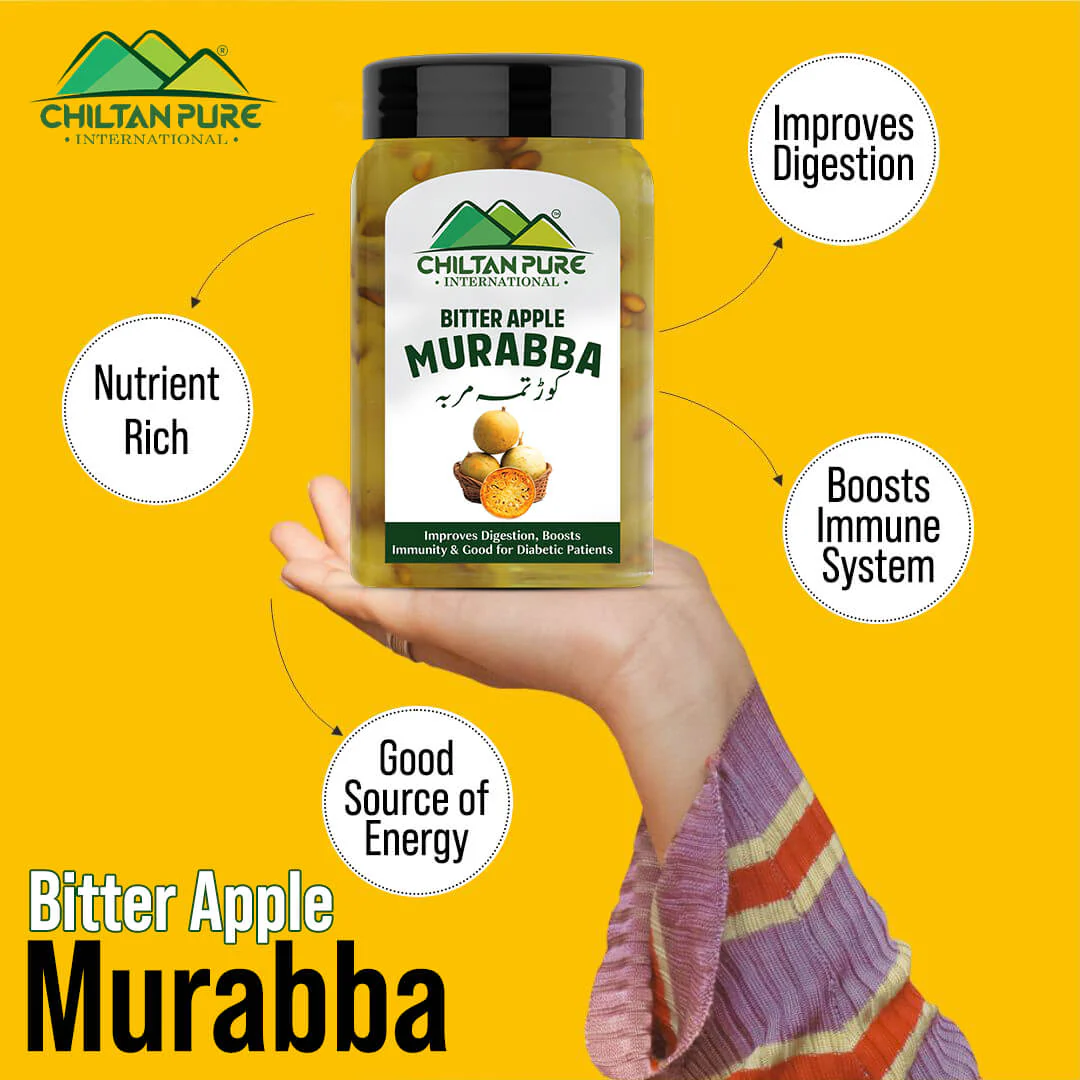 Bitter Apple Murabba (کوڑتمہ مربہ) -  Beneficial for Diabetic Patients, Improves Digestion, Boosts Immune System - 💯Organic & Pure - Image 4