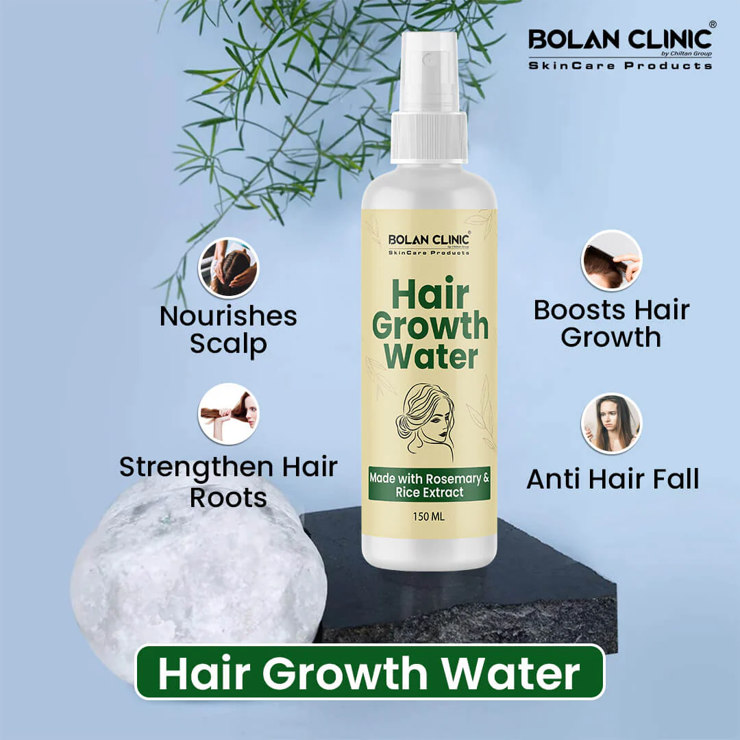 Hair Growth Water - Nourishes Scalp, Encourages Healthy Hair Growth, Prevents Hair Loss, Makes Hair Shiny & Smooth - Image 3