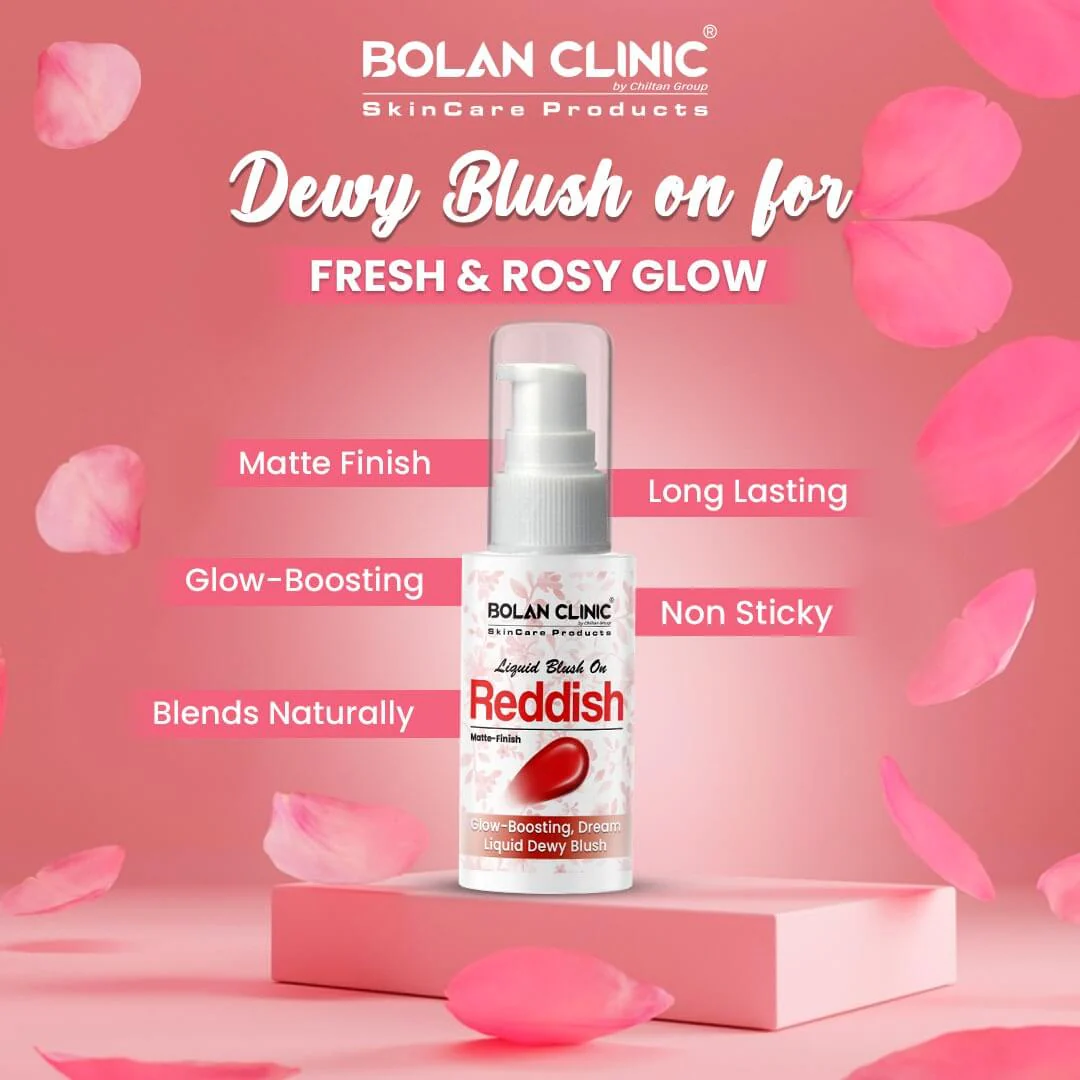 Reddish Liquid Blush On – Long Lasting, Glow–Boosting, Dream Liquid Dewy Blush with Matte Finish - Image 2