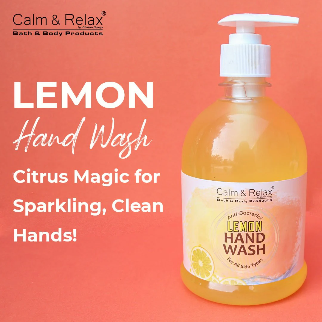 Lemon Handwash - Long Lasting Freshness, Moisturize & Nourish Hands - Image 4