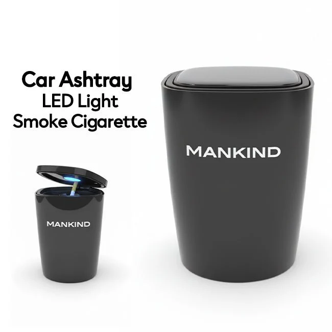 Car Ashtray LED Light Large / کار ایشٹرے ایل ای ڈی لائیٹ کے ساتھ / Car Ashtray LED Light K Sath