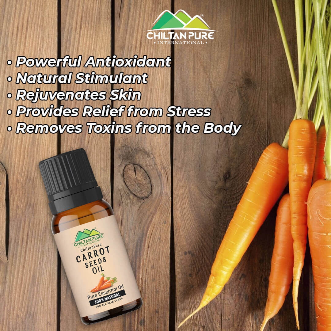 Carrot Seed Oil – Natural Stimulant, Detoxifies Blood, Improves Complexion & Provides Relief from Stress - Image 3