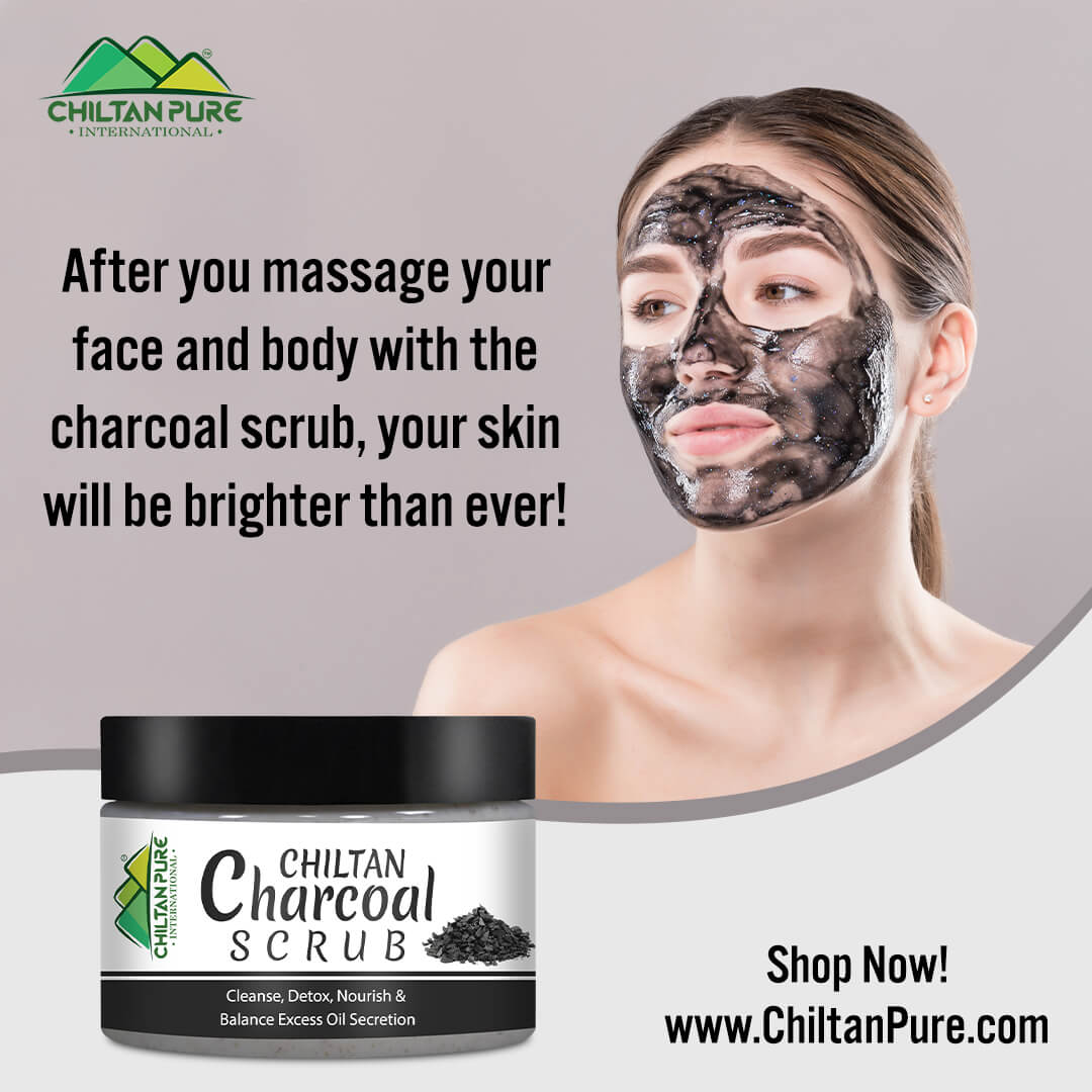 Charcoal Face & Body Scrub – Exfoliates Dead Flaky Skin, Removes Blackhead, Acne & Acne Scars, Minimizes Pores 100ml - Image 5