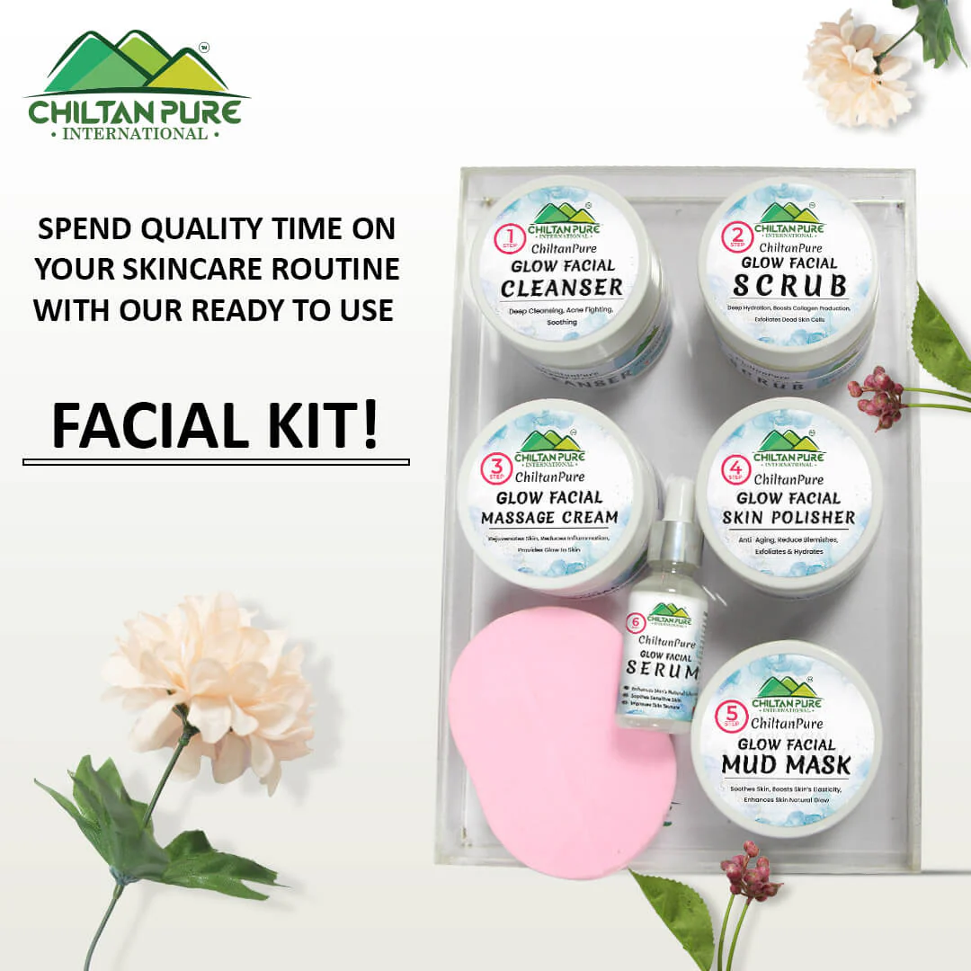 Glow Facial Kit (4x Results) – Deep Cleansing, Anti- Aging & Enhances Skin’s Natural Glow,,  5️⃣ ⭐⭐⭐⭐⭐ RATING - Image 4