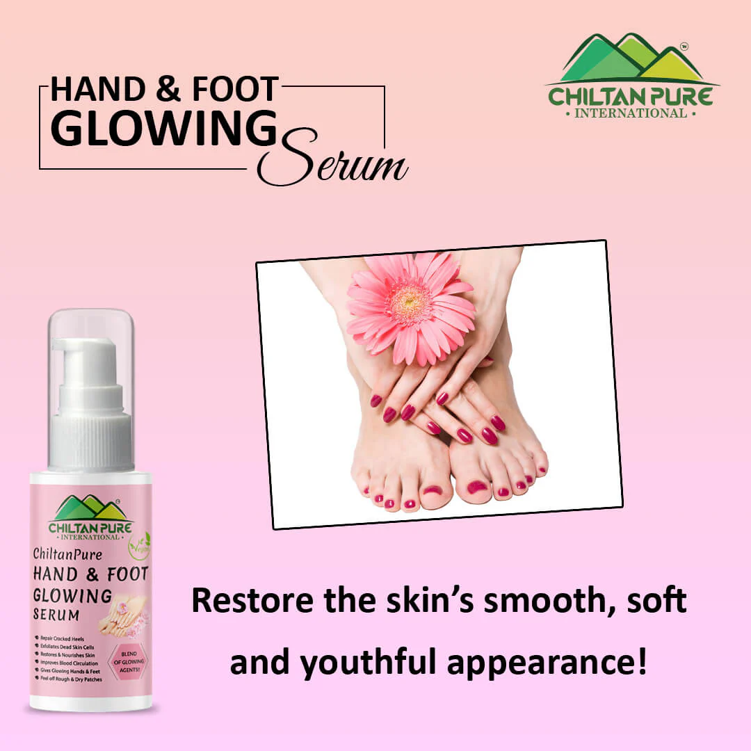Hand & Foot Glowing SERUM 🦶✋ Formulated With Multi-Vitamins & Glowing Agents, Moisturizes, Soothes & Improves Skin Texture, Makes Skin Soft & Glowing - Image 3