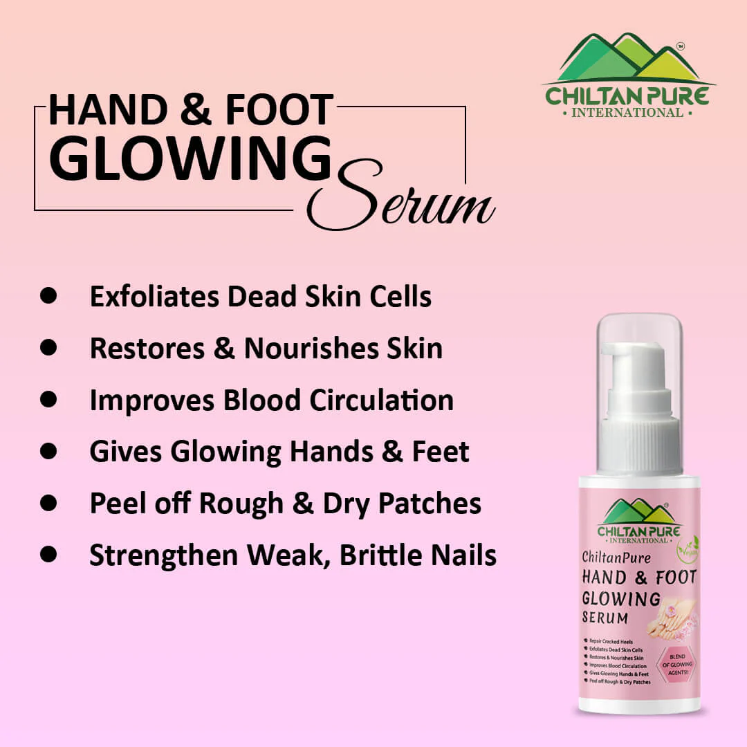 Hand & Foot Glowing SERUM 🦶✋ Formulated With Multi-Vitamins & Glowing Agents, Moisturizes, Soothes & Improves Skin Texture, Makes Skin Soft & Glowing - Image 4