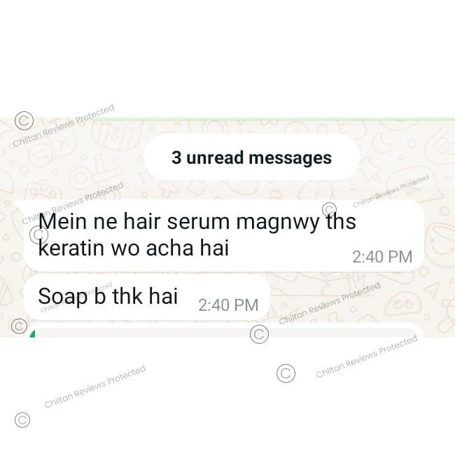 Keratin Hair Serum – Anti-Frizz, Damage Repair, Boost Hair Growth, Makes Hair Glossy & Strong - Image 3