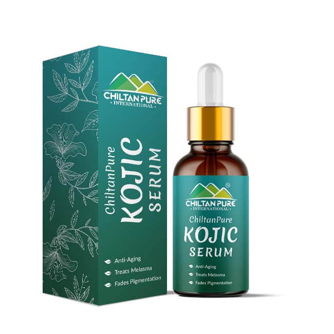 Kojic Serum – Time to fall in love with yourself, prevents hyperpigmentation, fades dark spots, treats melasma, minimizes discoloration – 100% pure organic