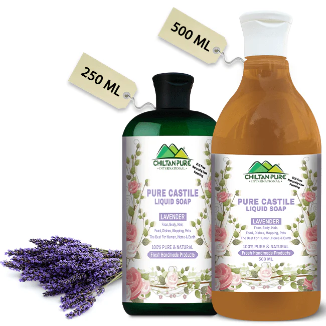 Pure Castile Liquid Soap [Lavender]