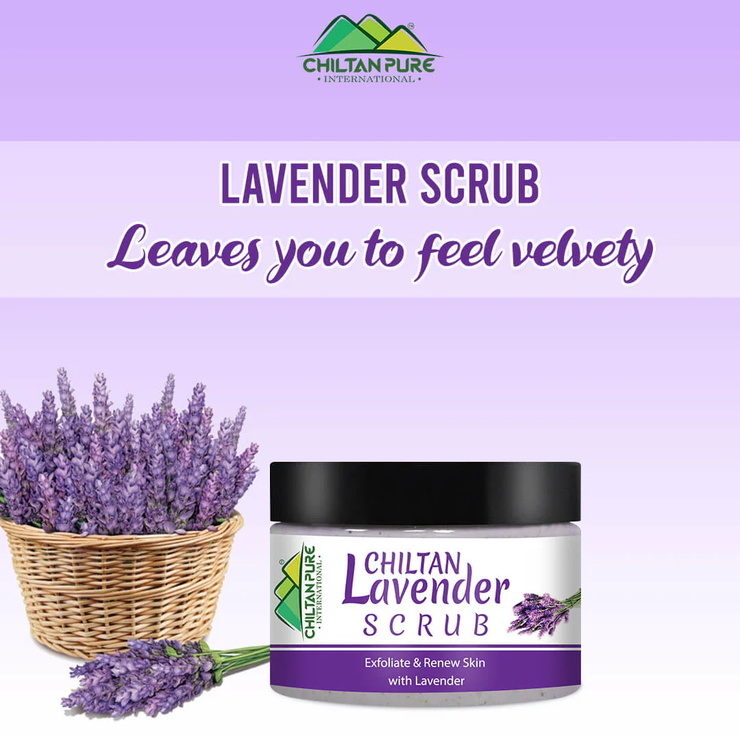 Lavender Face & Body Scrub - Organic Gentle Exfoliating Face Scrub, Moisturizes & Nourishes Skin, Makes Skin Super Soft - Image 4