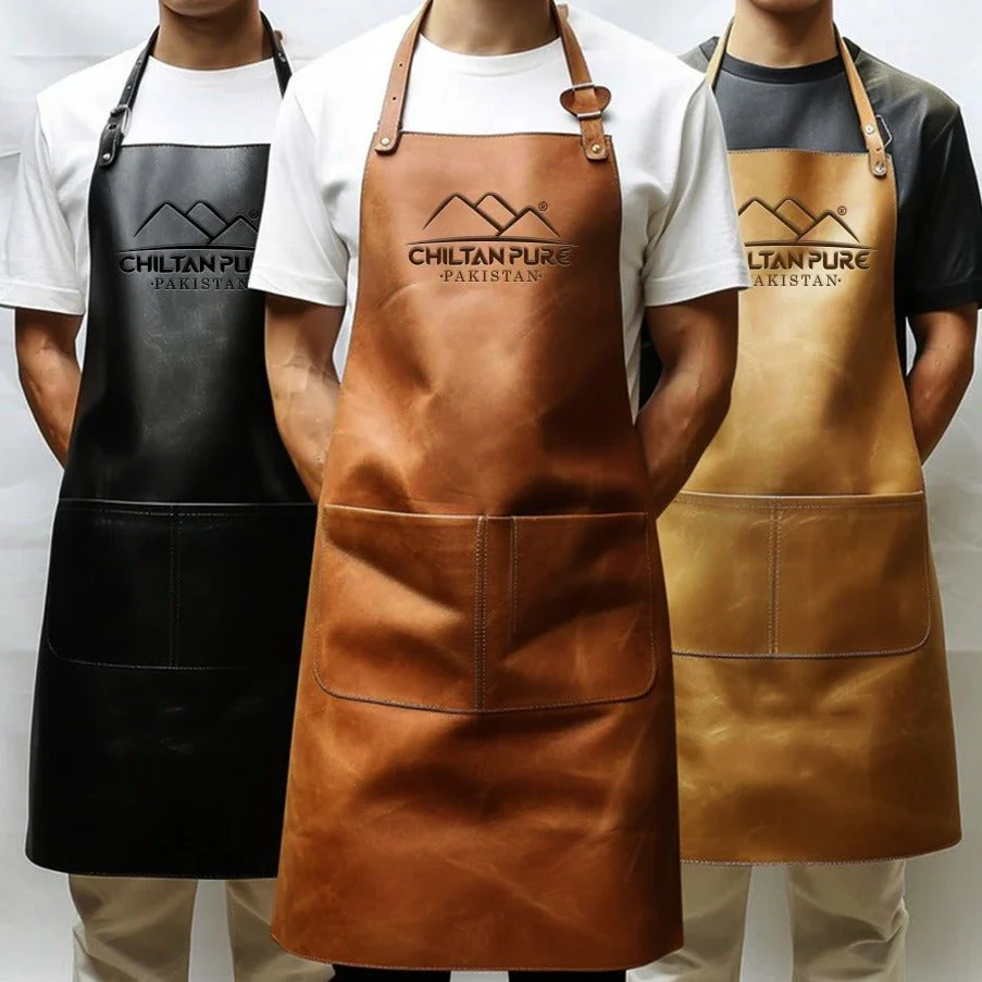 Leather Cooking Appron / 100% Pure COW š Leather