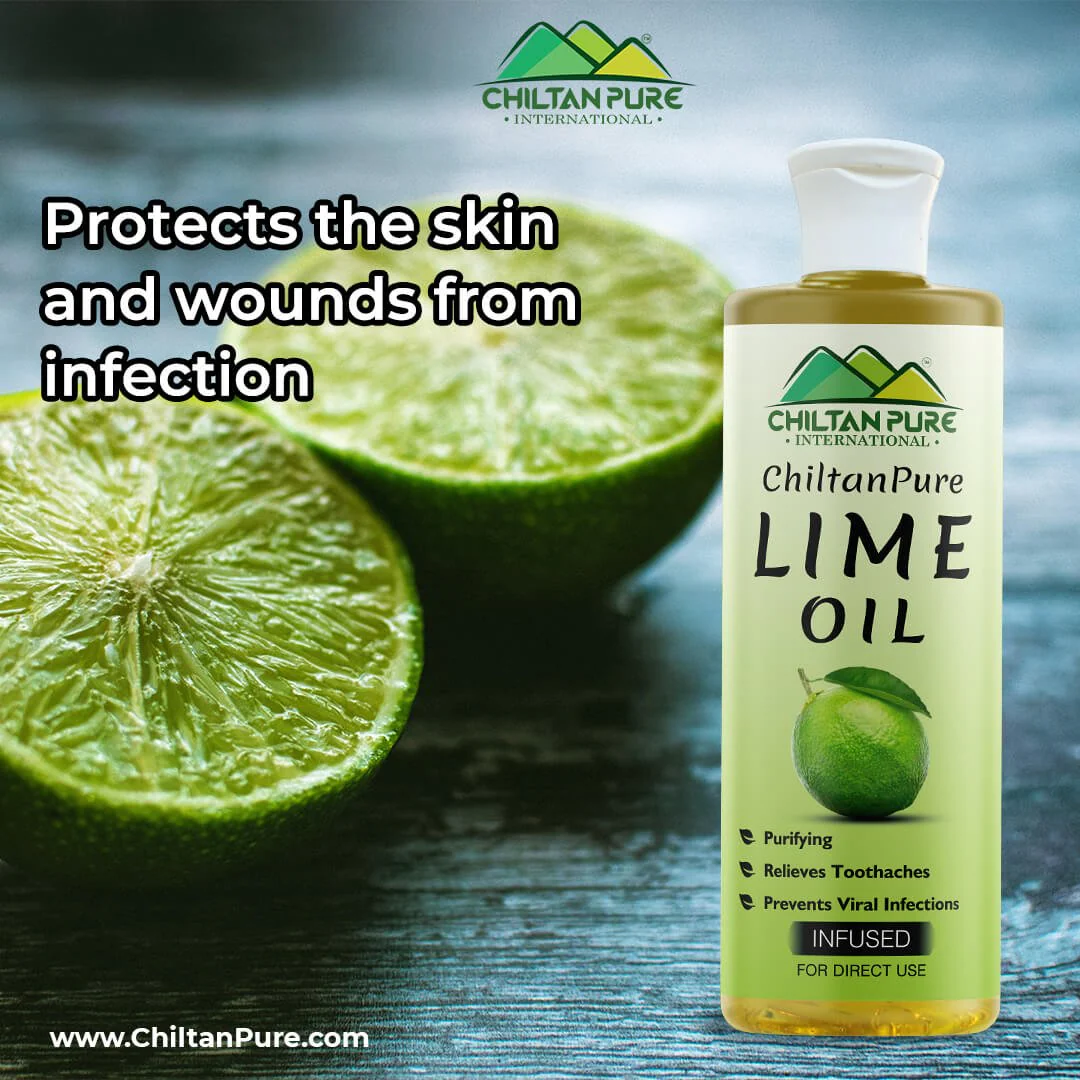 Lime Infused Oil - Promotes Blood Coagulation, Prevents Viral Infections Potentially Effective Disinfectant - Image 3