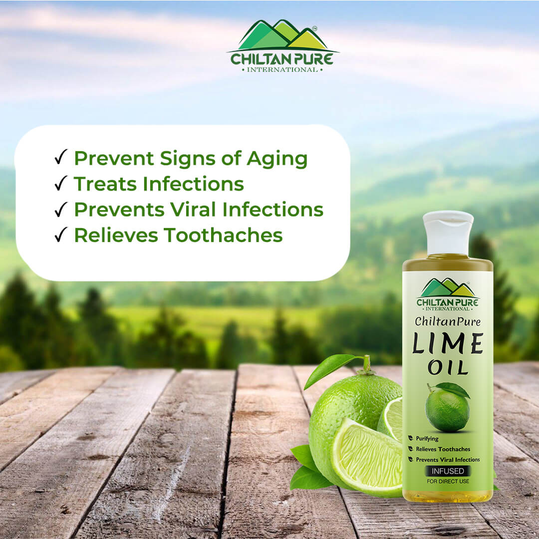Lime Infused Oil - Promotes Blood Coagulation, Prevents Viral Infections Potentially Effective Disinfectant - Image 4