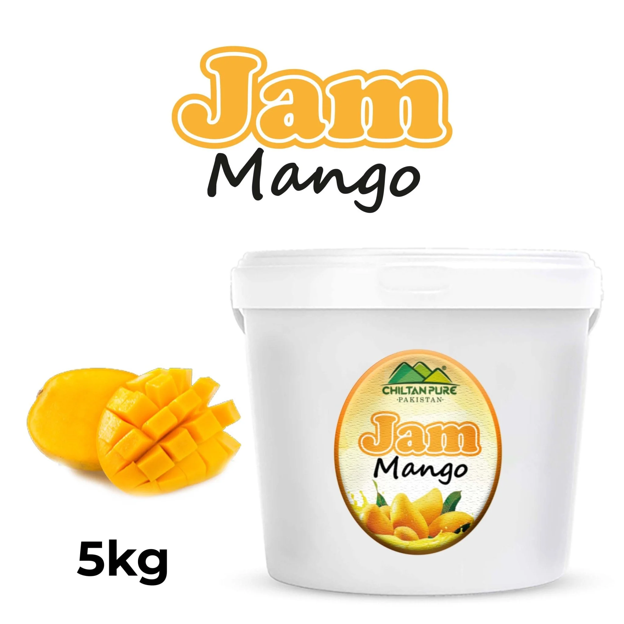 Mango Jam 5kg Institutional Bulk For HORECA Family, Hotels, Restaurants, Catering ,Cafes