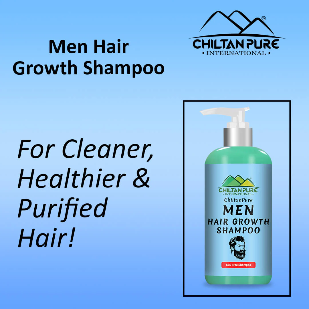 Men Hair Growth Shampoo – Boosts Hair Growth, Restores Hair Manageability, Prevents Hair Loss, Fix Oily & Greasy Hair - Image 2