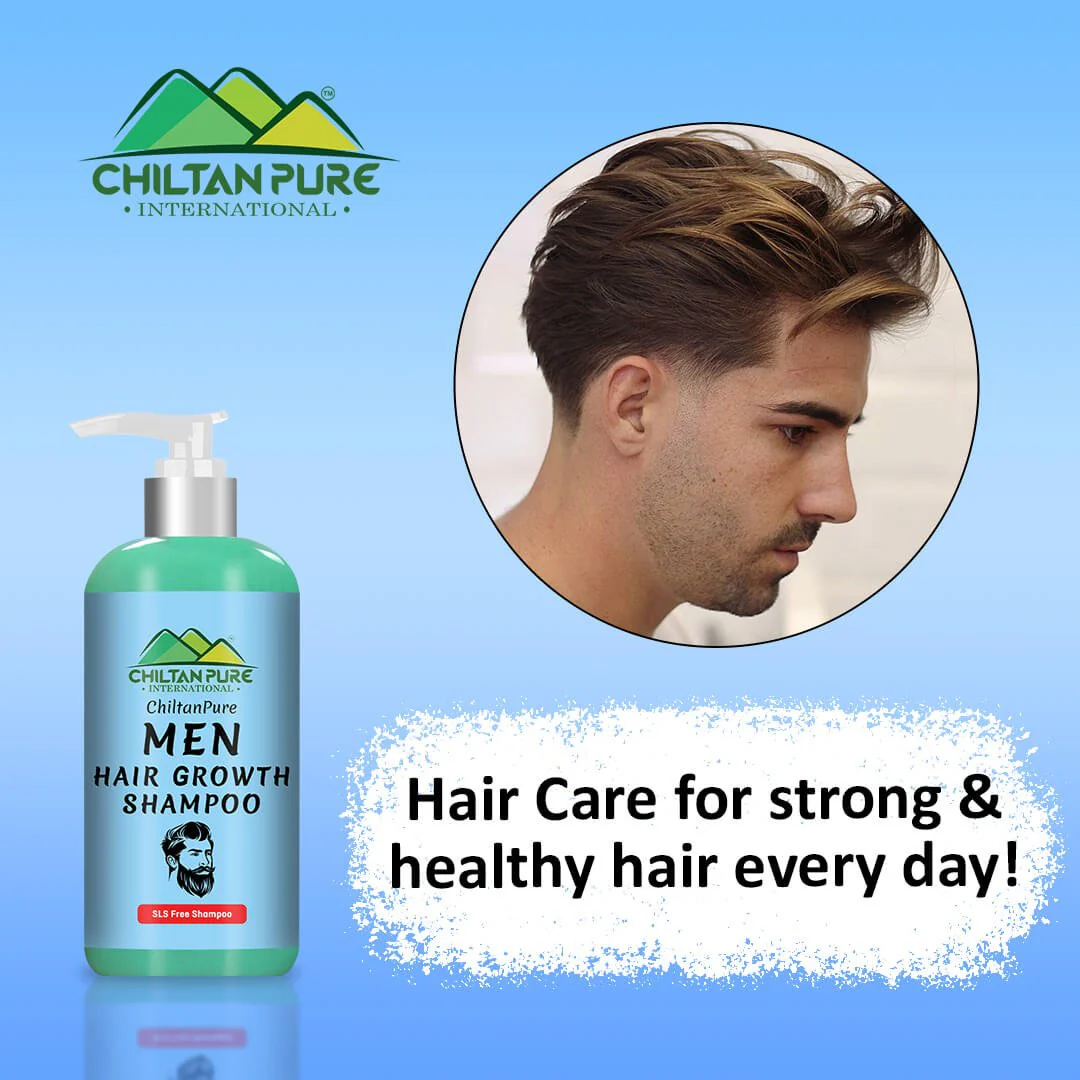 Men Hair Growth Shampoo – Boosts Hair Growth, Restores Hair Manageability, Prevents Hair Loss, Fix Oily & Greasy Hair - Image 4