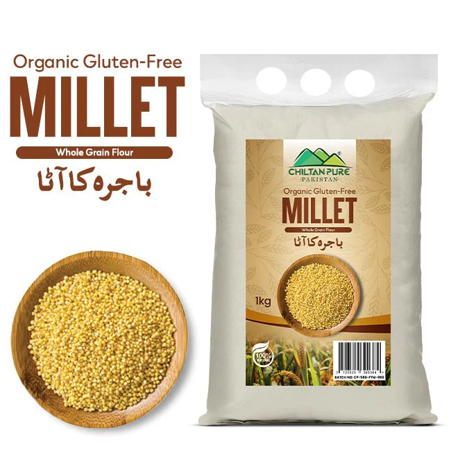Millet Flour / (باجرے کا آٹا) / bajra ka Atta - 1kg