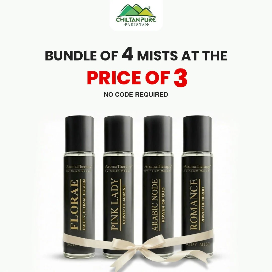 Bundle Of 4 Mists At The Price Of 3 / Pink Lady / Arabic Node / Romance / Florae