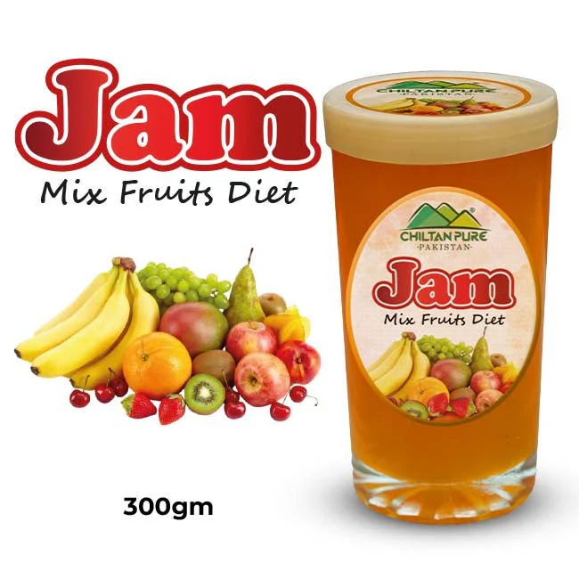 Mix Fruits Diet Jam / مکس فروٹ ڈائٹ جام / A healthier way to enjoy fruit jam, guilt free a naturally sweet bite