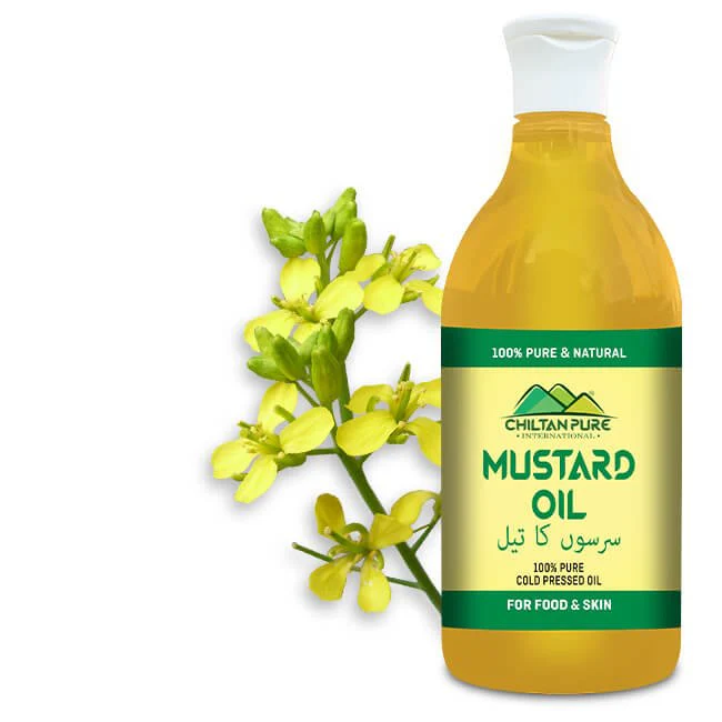Organic Mustard Oil ColdPressed (100% Purity Guarantee)  [سرسوں کا تیل]