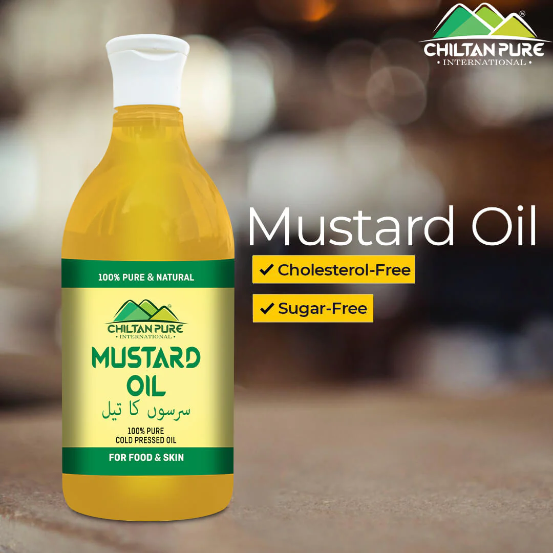 Organic Mustard Oil ColdPressed (100% Purity Guarantee)  [سرسوں کا تیل] - Image 2