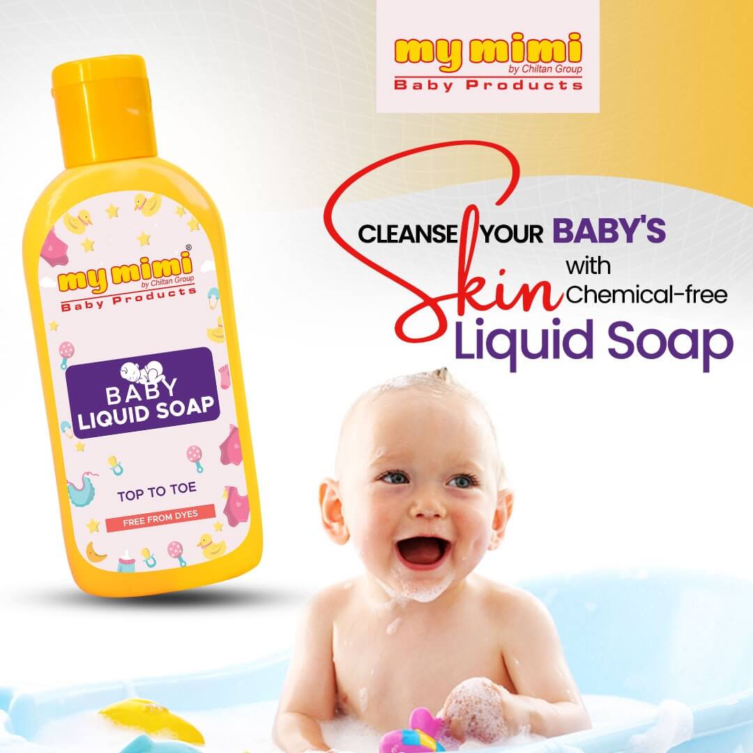 Baby & Kids Liquid Soap - Top to Toe, Tear Free, Free from Dyes, Deep Cleanses Baby's Skin - Image 3