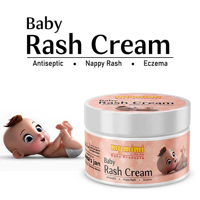 Rash Cream / Diaper Rash Cream / Balm / Antiseptic Protection for Baby’s Skin, Cures Eczema, Prevents & Soothes Nappy Rash