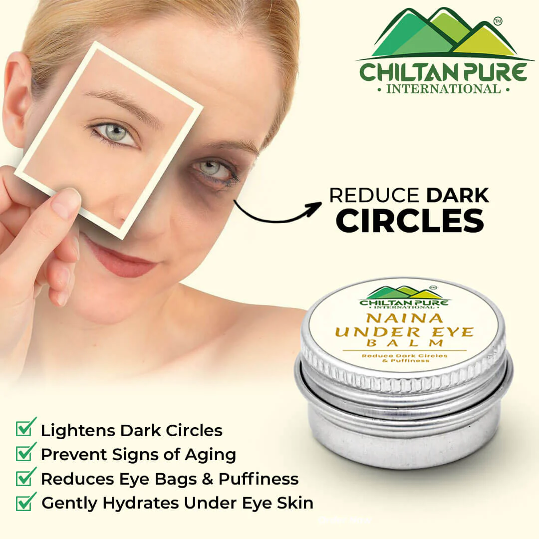 Naina Under Eye Balm - Reduce Puffiness, Wrinkles, Dark Circles & Under Eye Bags - Image 3