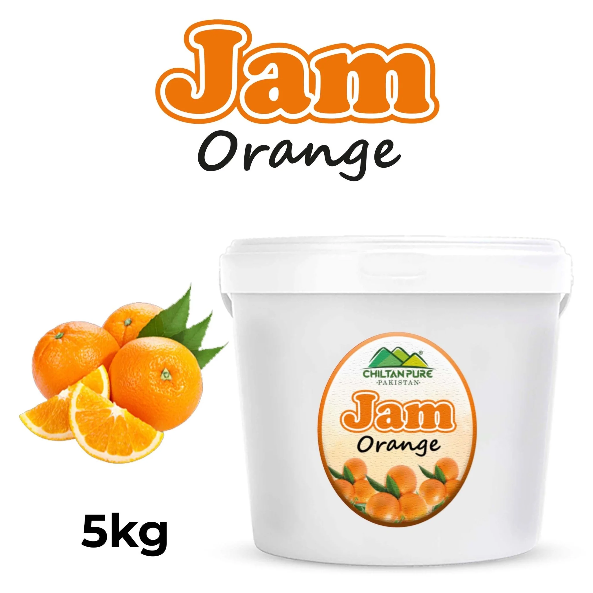 Orange Jam 5kg Institutional Bulk For HORECA Family, Hotels, Restaurants, Catering ,Cafes