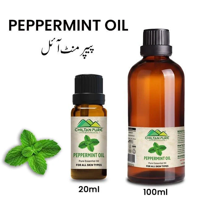 Peppermint Essential Oil - Enriched With Anti-Oxidants, Anti-Microbial Refreshing Properties [پودینہ]