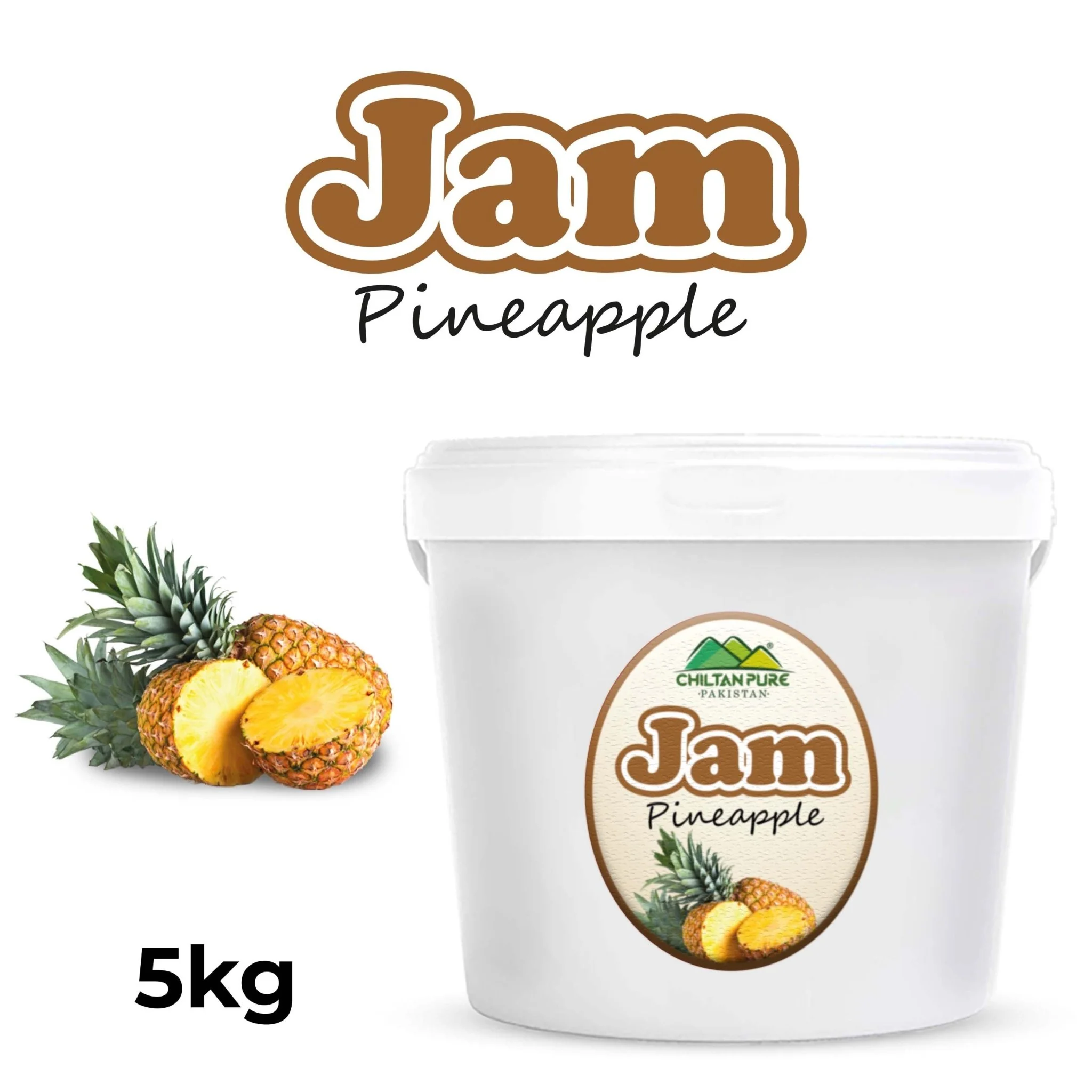 Pineapple Jam  5kg Institutional Bulk For HORECA Family, Hotels, Restaurants, Catering ,Cafes