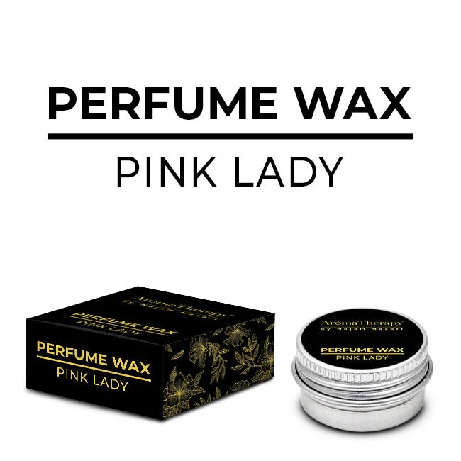 Pink Lady Perfume Wax - Admire Nature's Sweet & Refreshing Fragrance - Perfect for All Skin Types