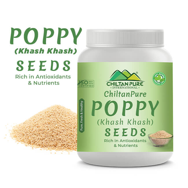 Poppy Seeds (خشخاش) – Khash Khash – Contain Pain-Relieving Compounds, Boosts Heart Health, Rich in Nutrients & Antioxidants
