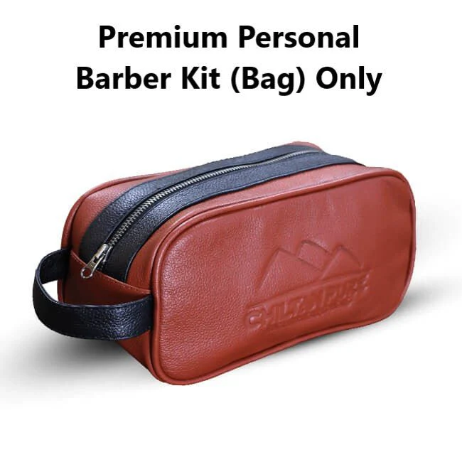 Compact Toiletry Bag for Travel and Daily Use / Barber Kit Bag Only 100% Pure Leather