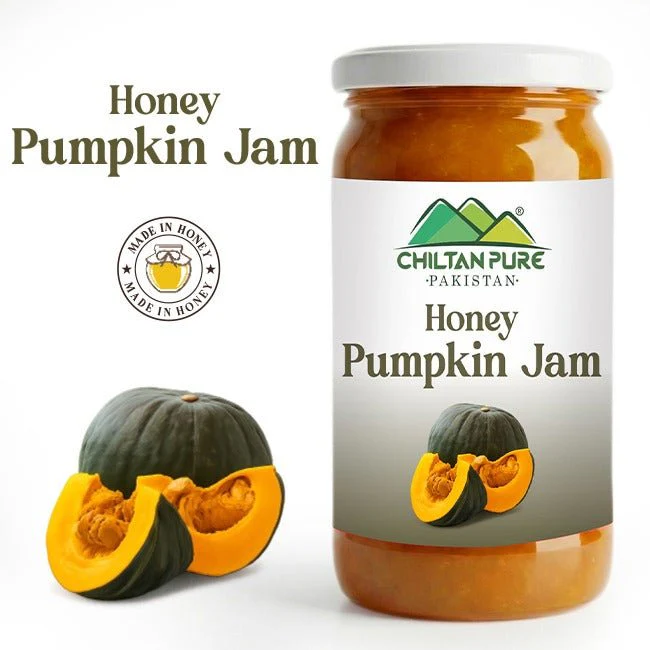 Pumpkin Jam (Made in Honey) / کدو کا جام / Glass packaging / 630gm