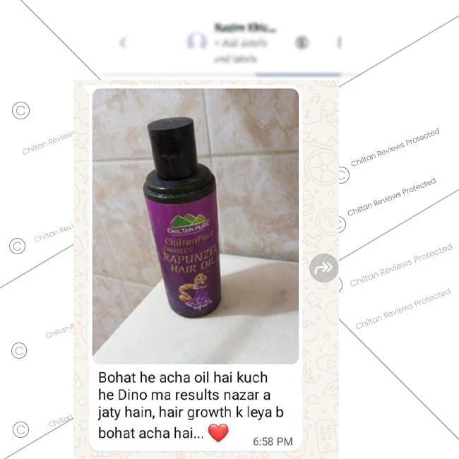 Rapunzel Hair Oil - Combinations of Different Herbal Oils, Prevents From Dandruff Hair Fall, Improves Hair Growth &amp; Promotes Shiny, Strong Hair,,♀️👩 Women's First Choice - Image 13