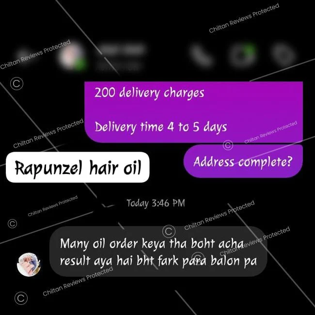 Rapunzel Hair Oil - Combinations of Different Herbal Oils, Prevents From Dandruff Hair Fall, Improves Hair Growth &amp; Promotes Shiny, Strong Hair,,♀️👩 Women's First Choice - Image 14