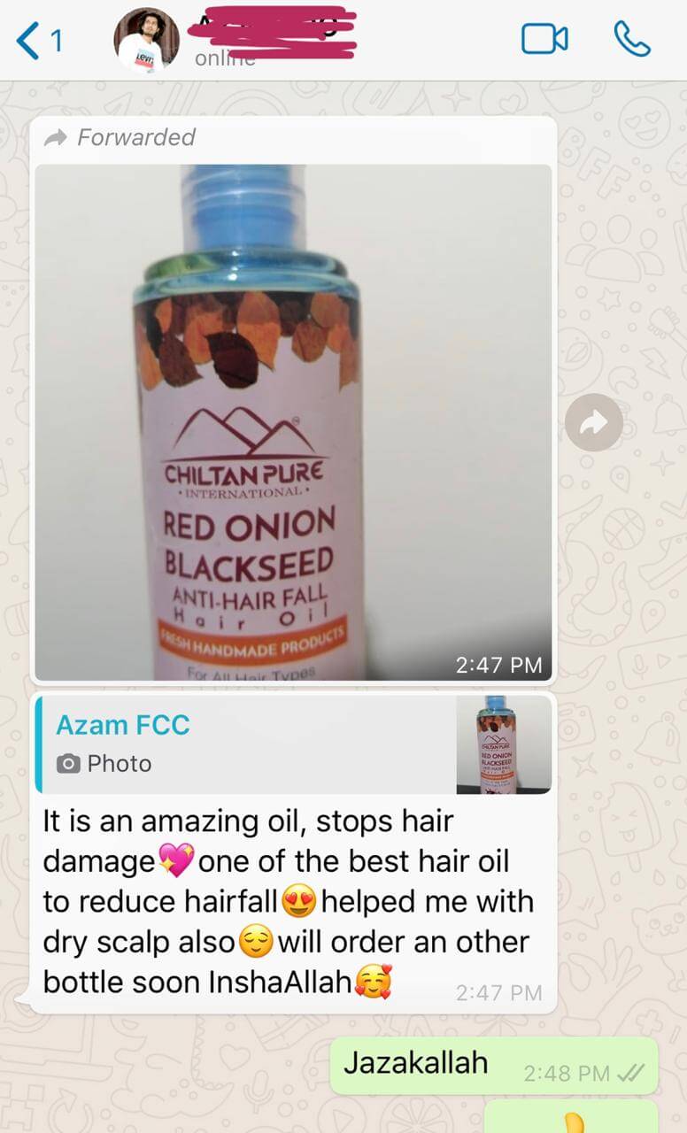 Red Onion Blackseed Oil- Enhances Hair Growth, Anti-Hair fall, Prevents Premature Hair Growing, Makes Hair Strong & Glossy - Image 3