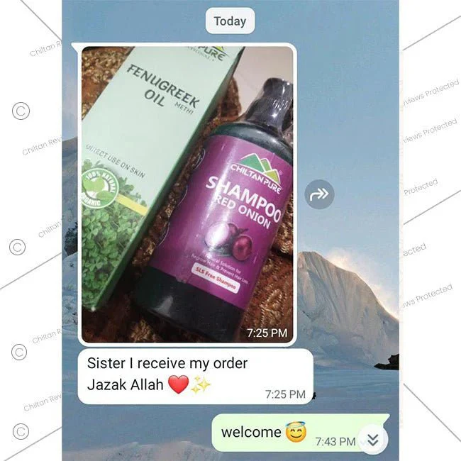 Red Onion Shampoo 🧅 Natural Solution for Regrow Hair & Prevent Hair Loss 100% Results - Image 14